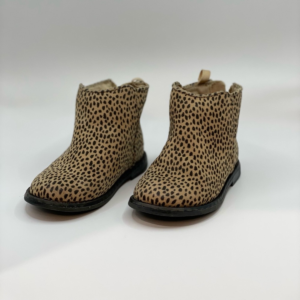 Leopard boots GAP size 6 little kids